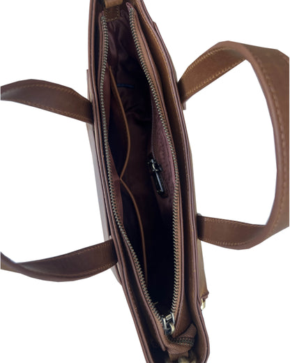 Roma Leather Concealed Carry Satchel