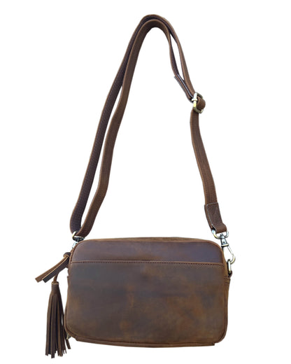 Roma Leather Concealed Carry Small Crossbody
