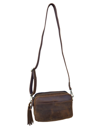 Roma Leather Concealed Carry Small Crossbody