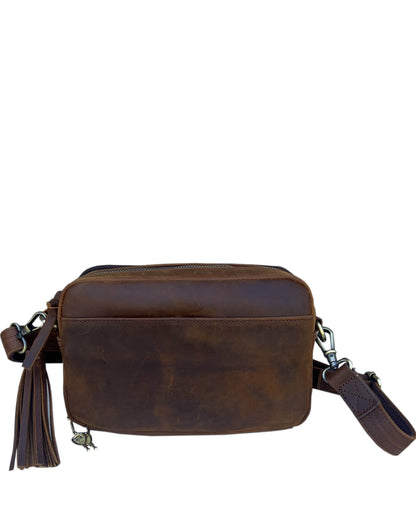 Roma Leather Concealed Carry Small Crossbody