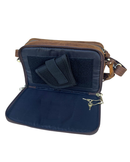 Roma Leather Concealed Carry Small Crossbody