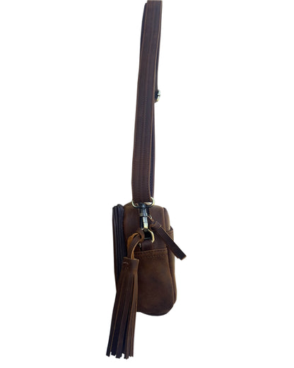 Roma Leather Concealed Carry Small Crossbody