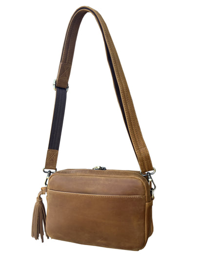 Roma Leather Concealed Carry Small Crossbody