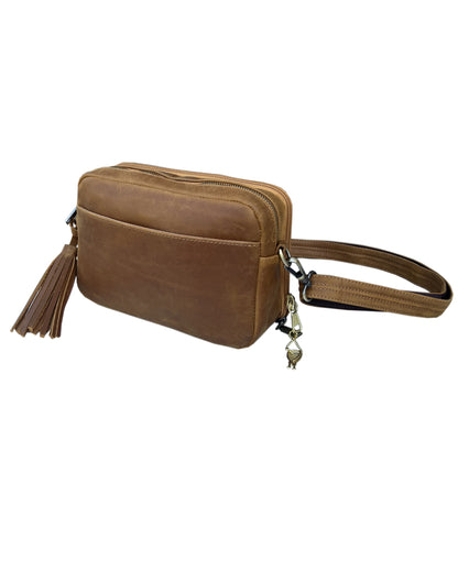 Roma Leather Concealed Carry Small Crossbody