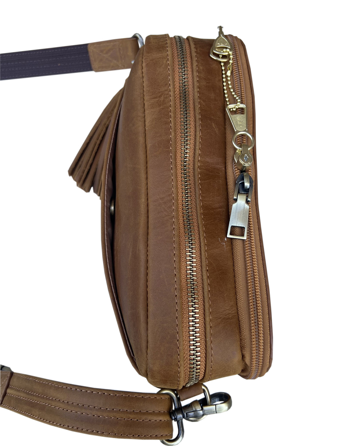 Roma Leather Concealed Carry Small Crossbody