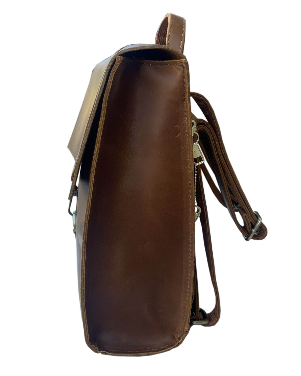 Vintage Leather Concealed Carry Backpack - Hiding Hilda, LLC