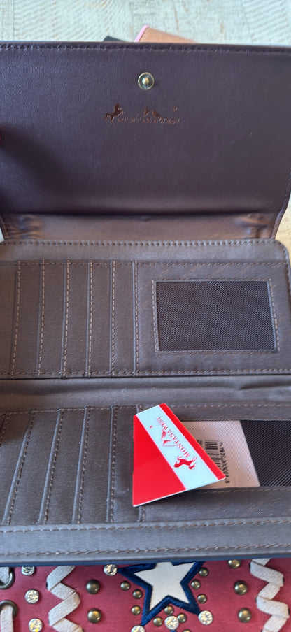 Americana Trifold Wallet - Hiding Hilda, LLC