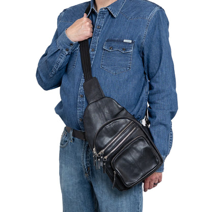 Weston Lambskin Sling Bag