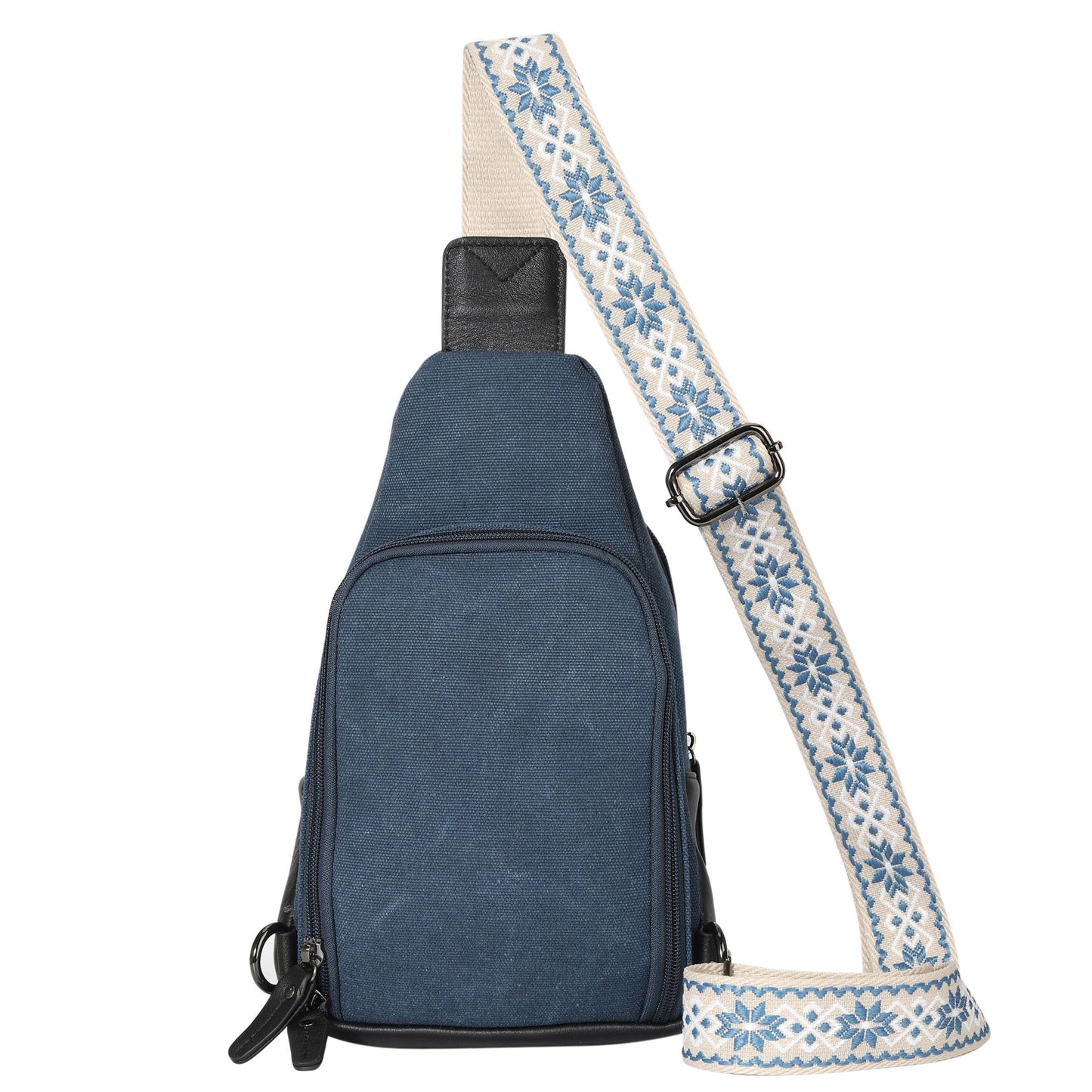 Indie Canvas Sling Bag - Hiding Hilda, LLC