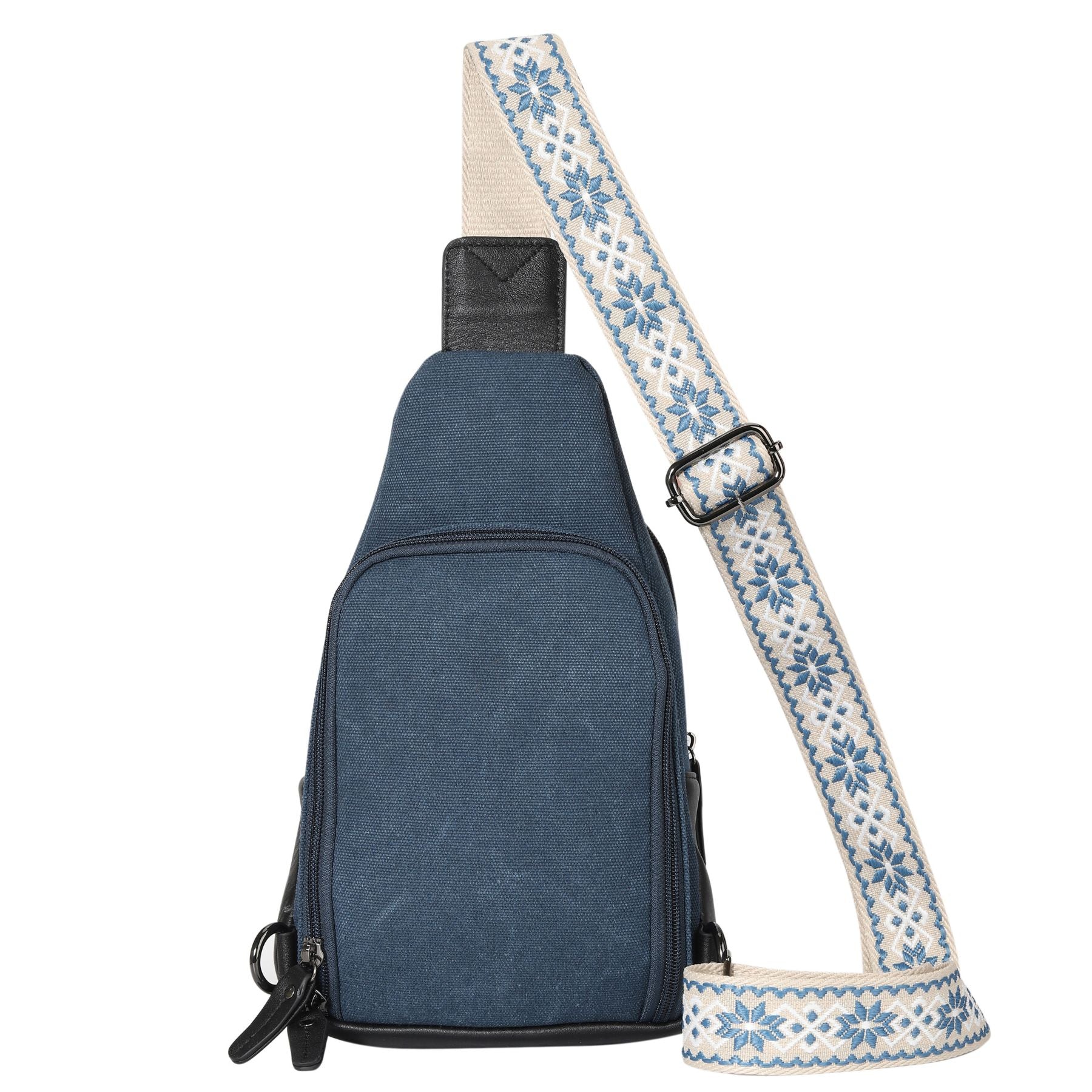 Indie Canvas Sling Bag - Hiding Hilda, LLC