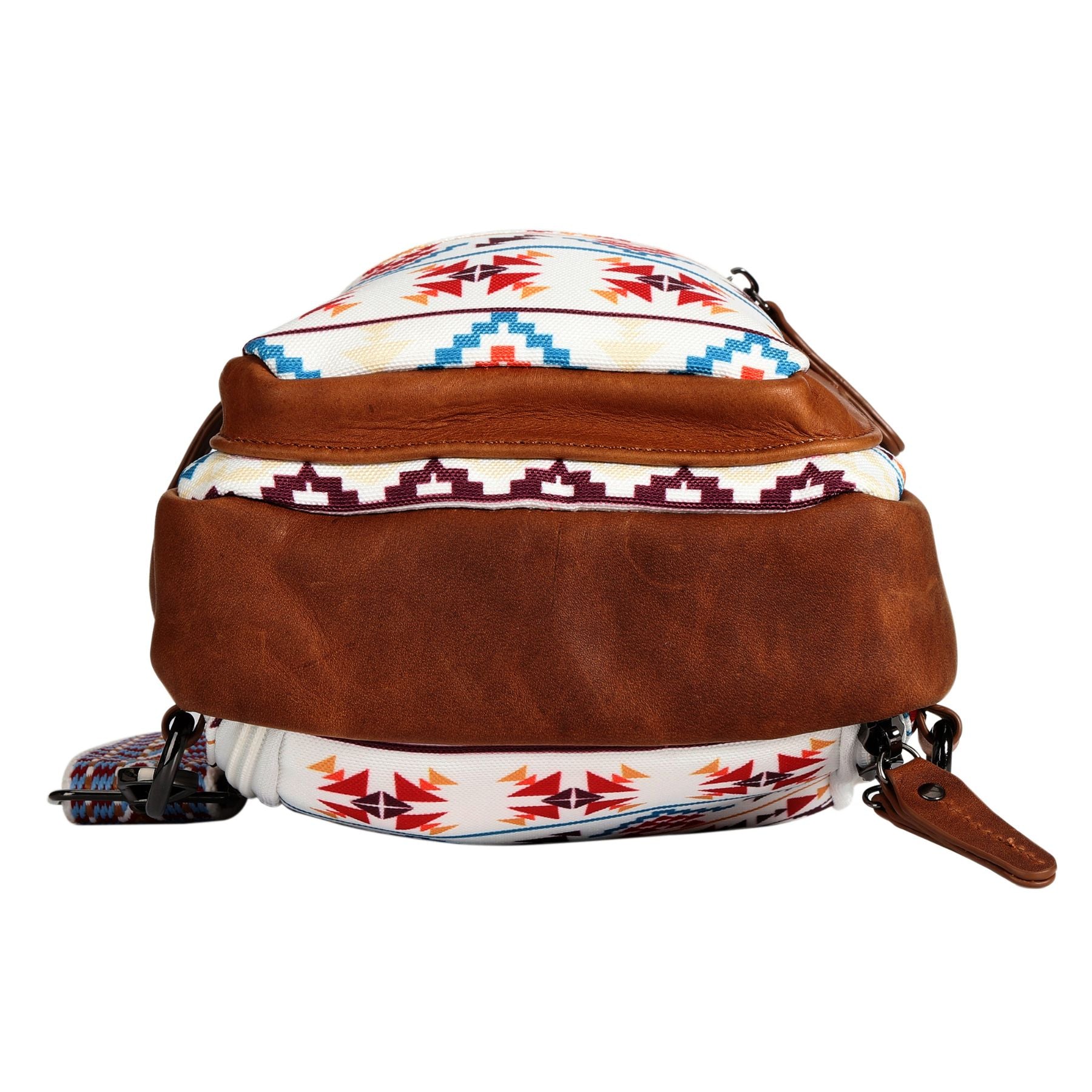 Aztec Indie Canvas Sling Bag - Hiding Hilda, LLC
