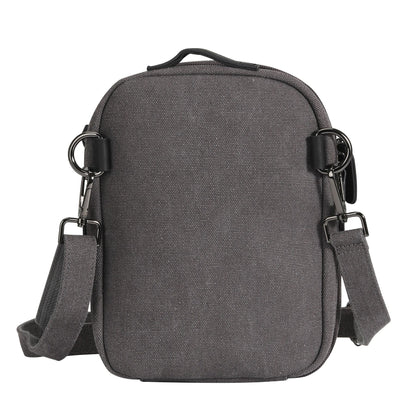 Jax Unisex Canvas Crossbody - Hiding Hilda, LLC