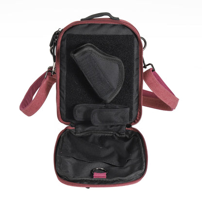 Jax Unisex Canvas Crossbody - Hiding Hilda, LLC