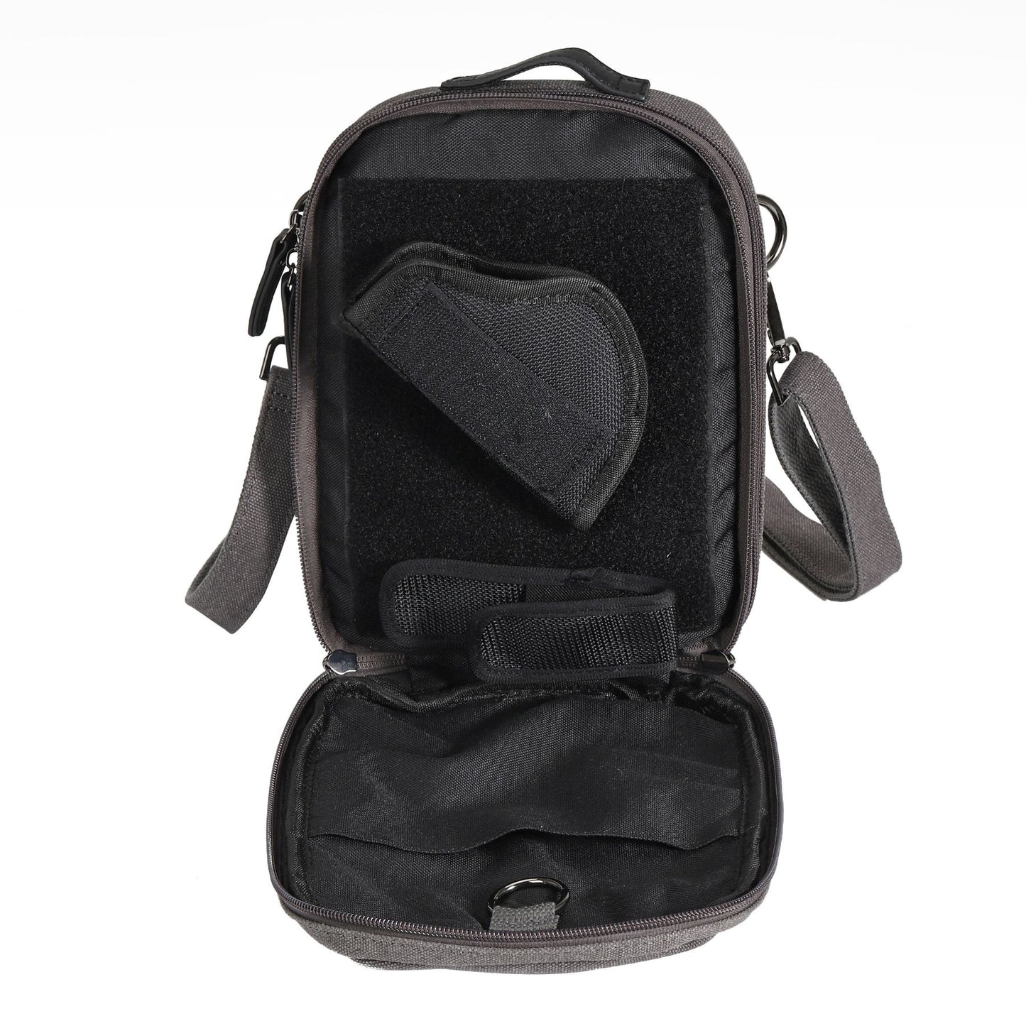 Jax Unisex Canvas Crossbody - Hiding Hilda, LLC