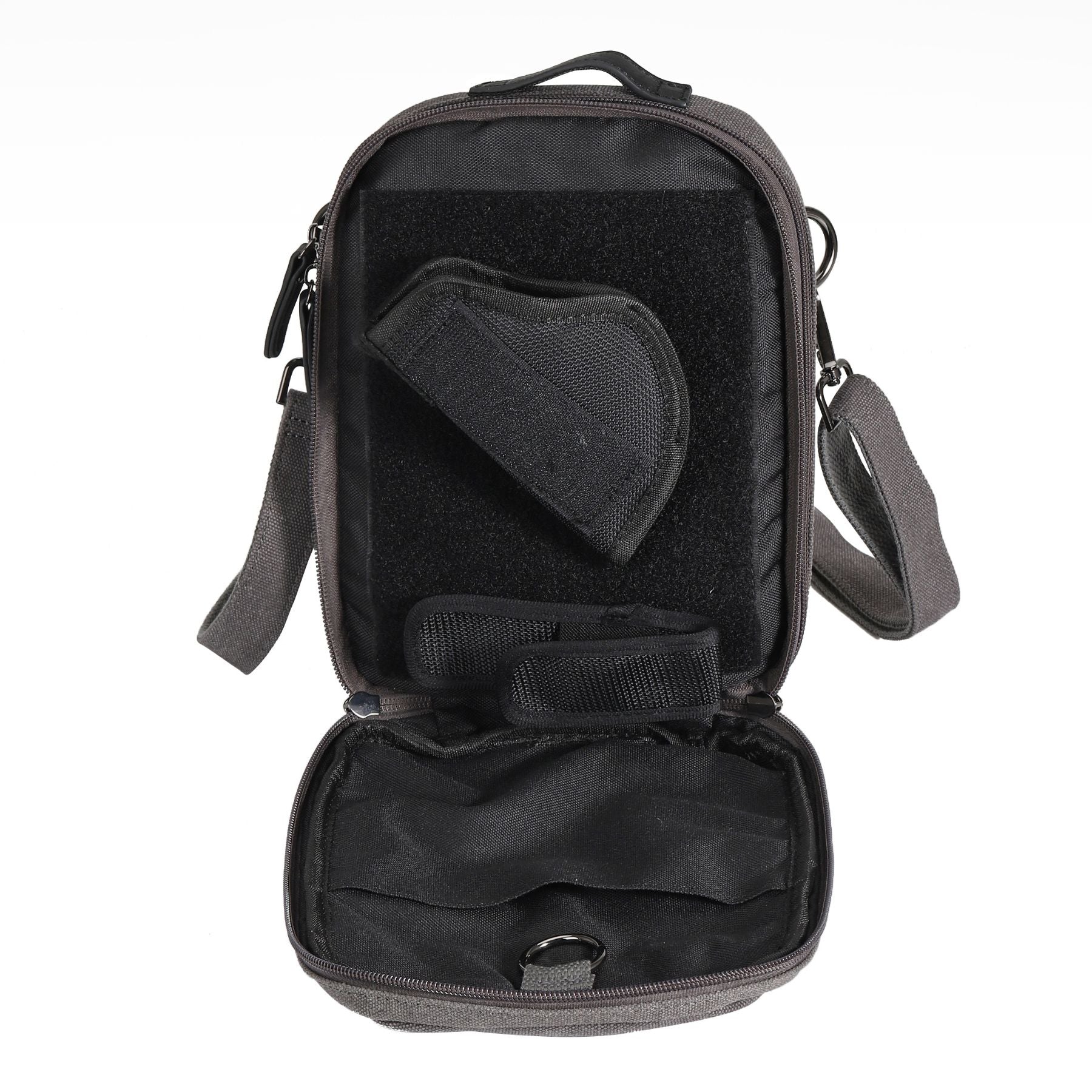 Jax Unisex Canvas Crossbody - Hiding Hilda, LLC