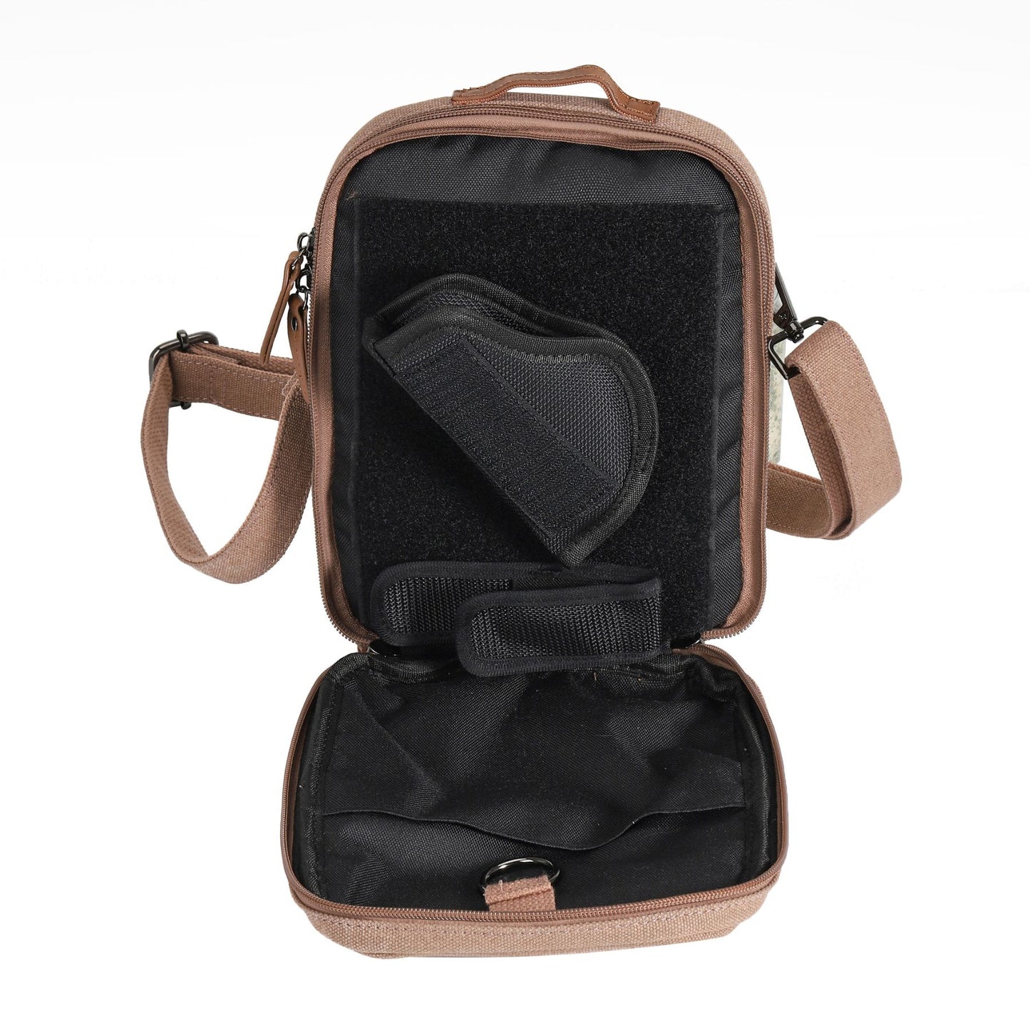 Jax Unisex Canvas Crossbody - Hiding Hilda, LLC