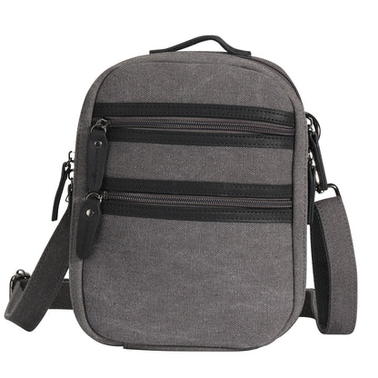Jax Unisex Canvas Crossbody - Hiding Hilda, LLC