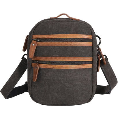 Jax Unisex Canvas Crossbody - Hiding Hilda, LLC