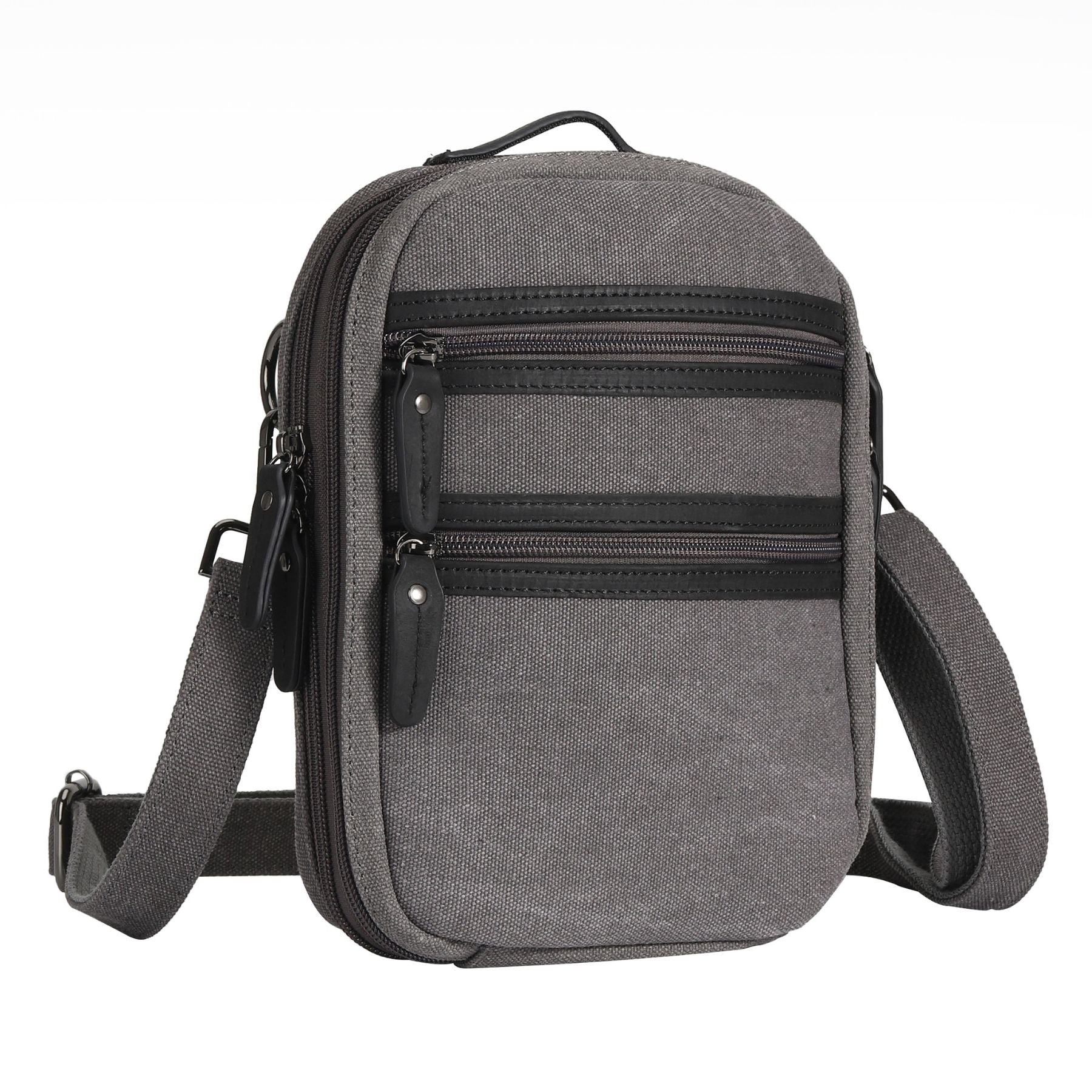 Jax Unisex Canvas Crossbody - Hiding Hilda, LLC