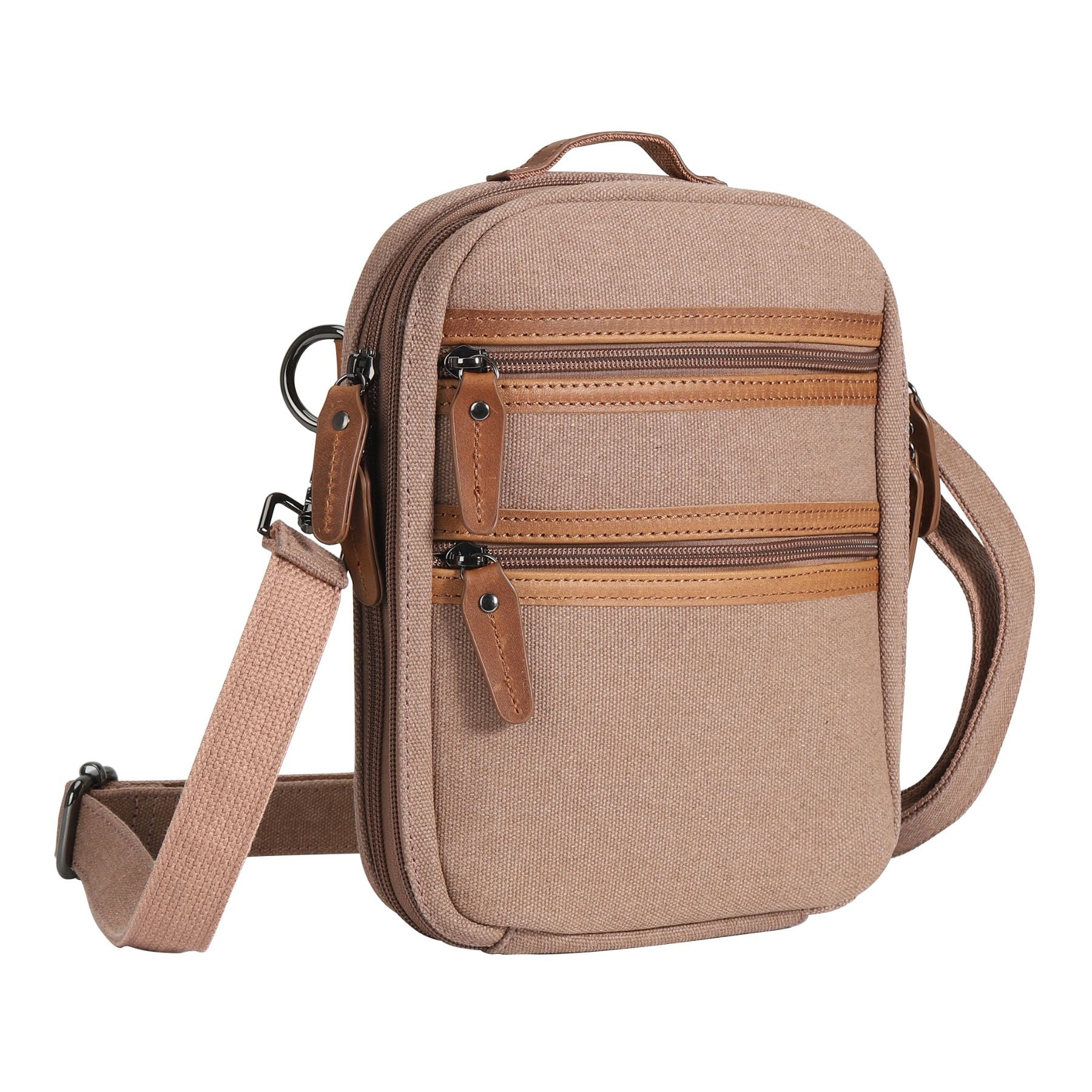 Jax Unisex Canvas Crossbody - Hiding Hilda, LLC