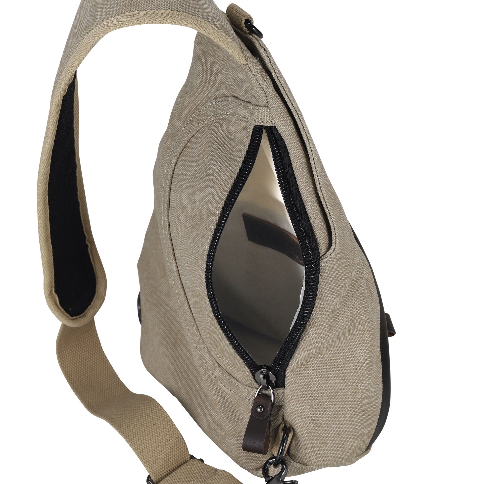Jordan Cavas Concealed Carry Sling Bag - Hiding Hilda, LLC
