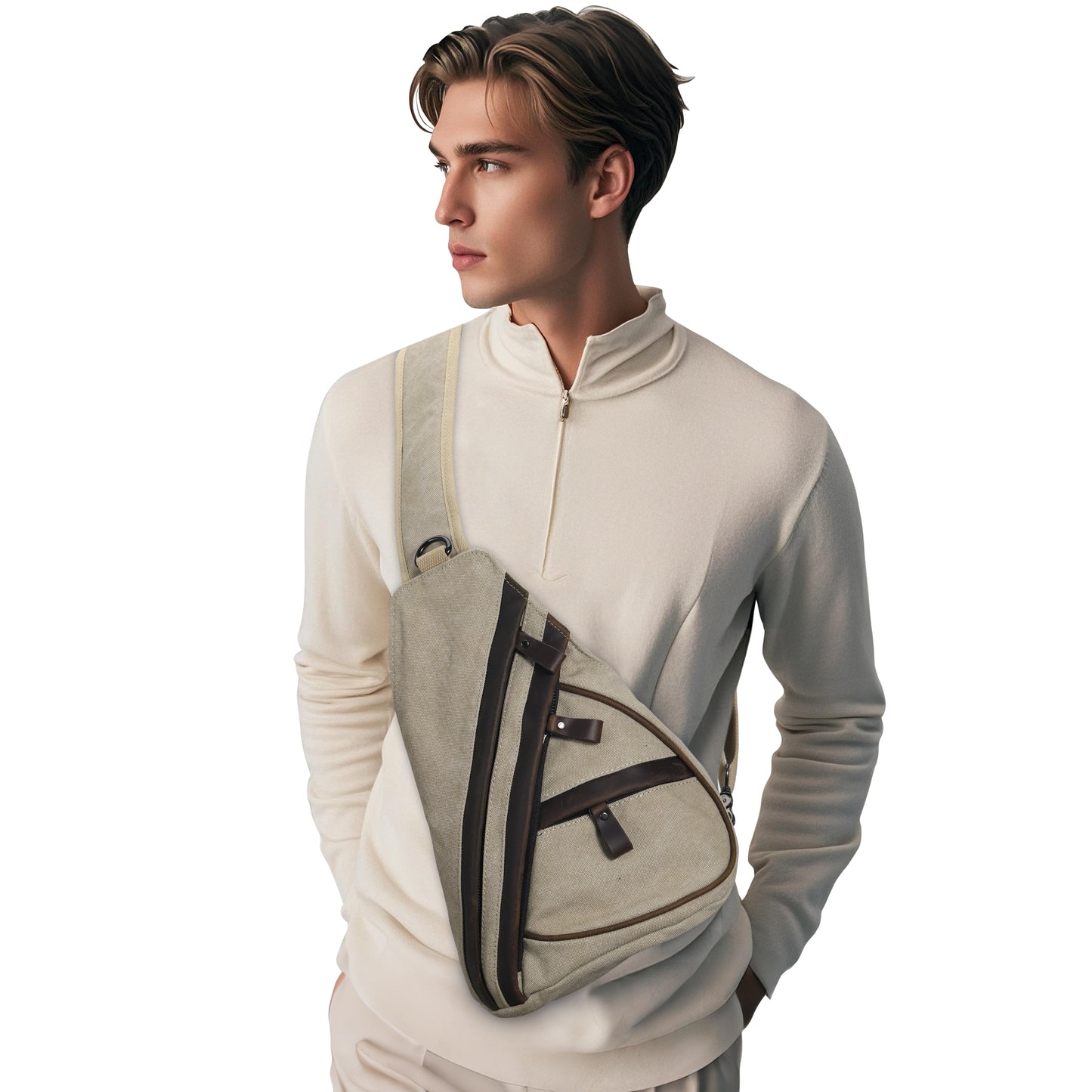 Jordan Cavas Concealed Carry Sling Bag - Hiding Hilda, LLC