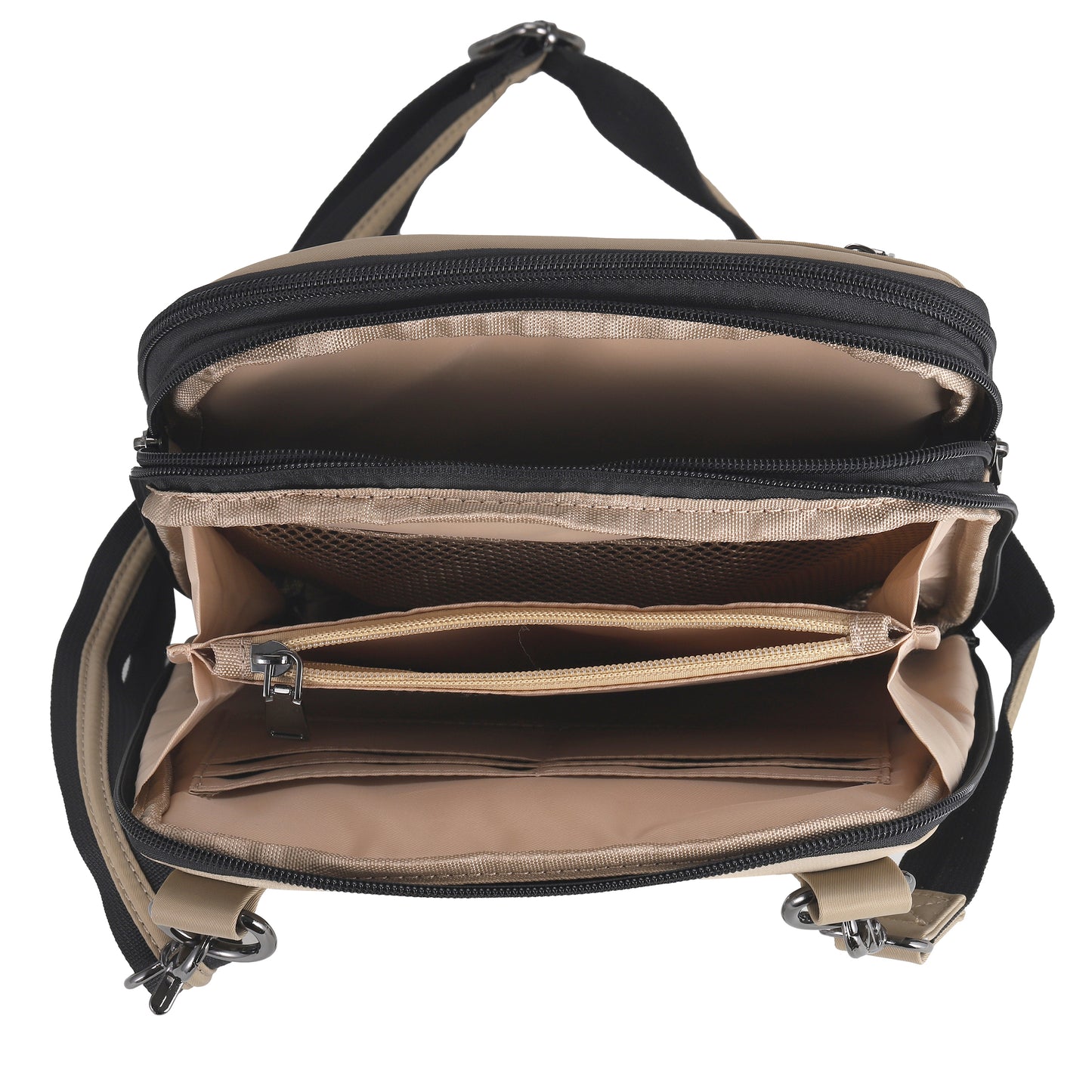 Kayden Nylon Deluxe Concealed Carry Crossbody - Hiding Hilda, LLC