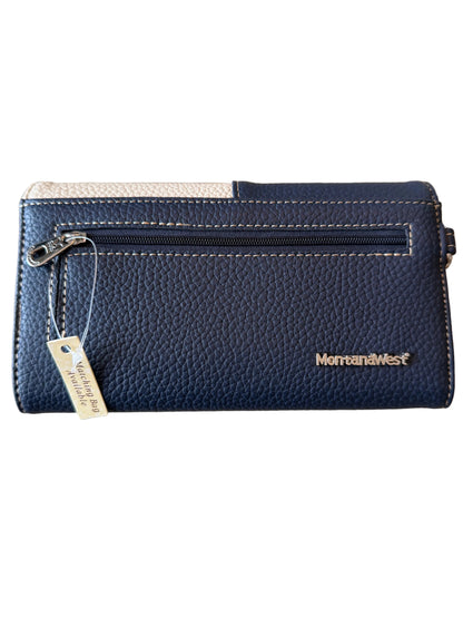 American Pride Trifold Wallet with Wristlet - Hiding Hilda, LLC