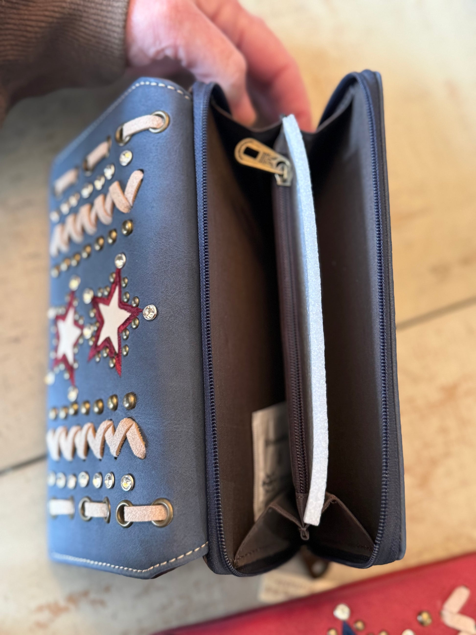 Americana Trifold Wallet - Hiding Hilda, LLC