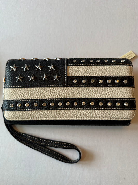 American Pride Trifold Wallet with Wristlet - Hiding Hilda, LLC