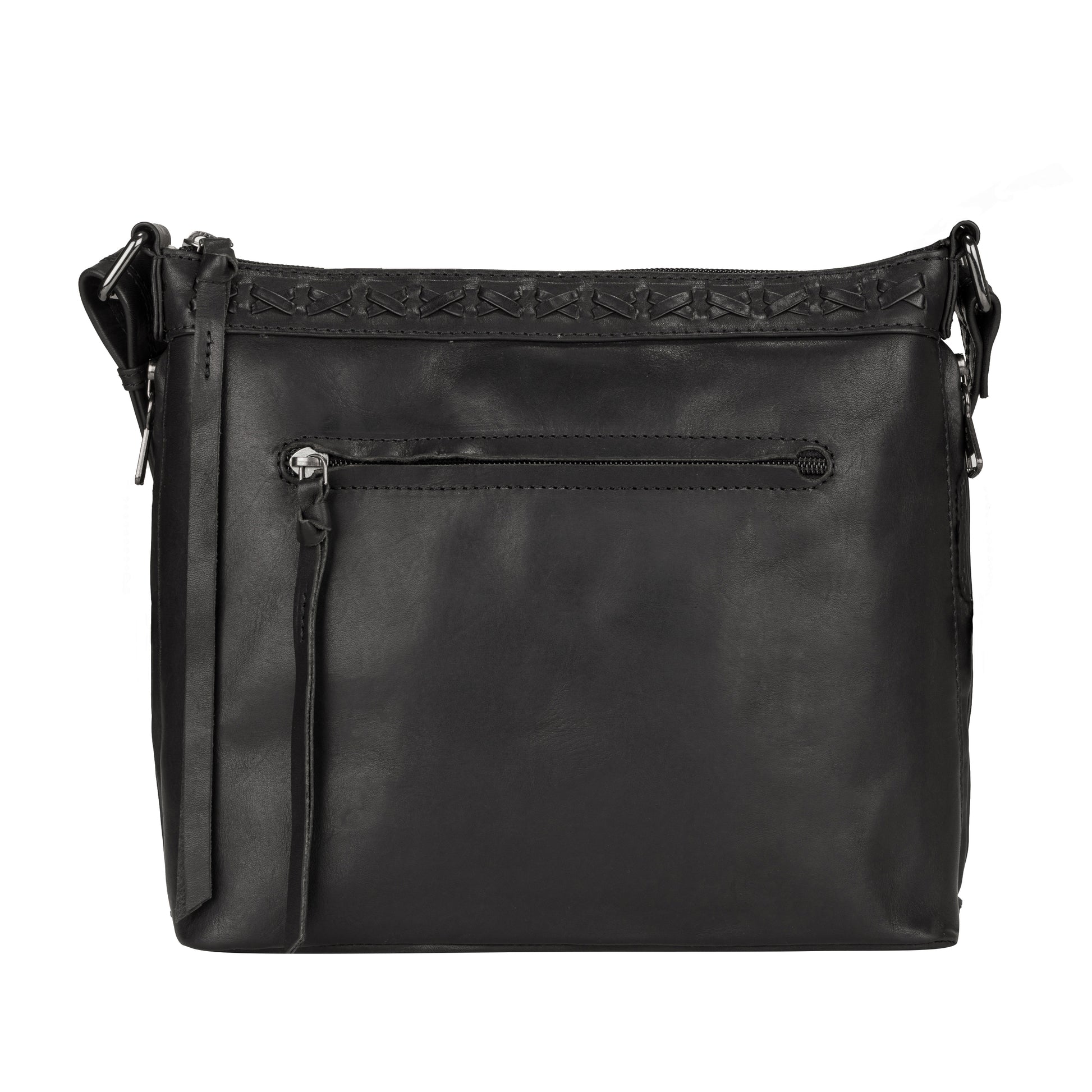 Faith Leather Lockable Crossbody Purse - Hiding Hilda, LLC