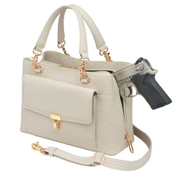 GTM Avenue Large Satchel Concealed Carry Bag