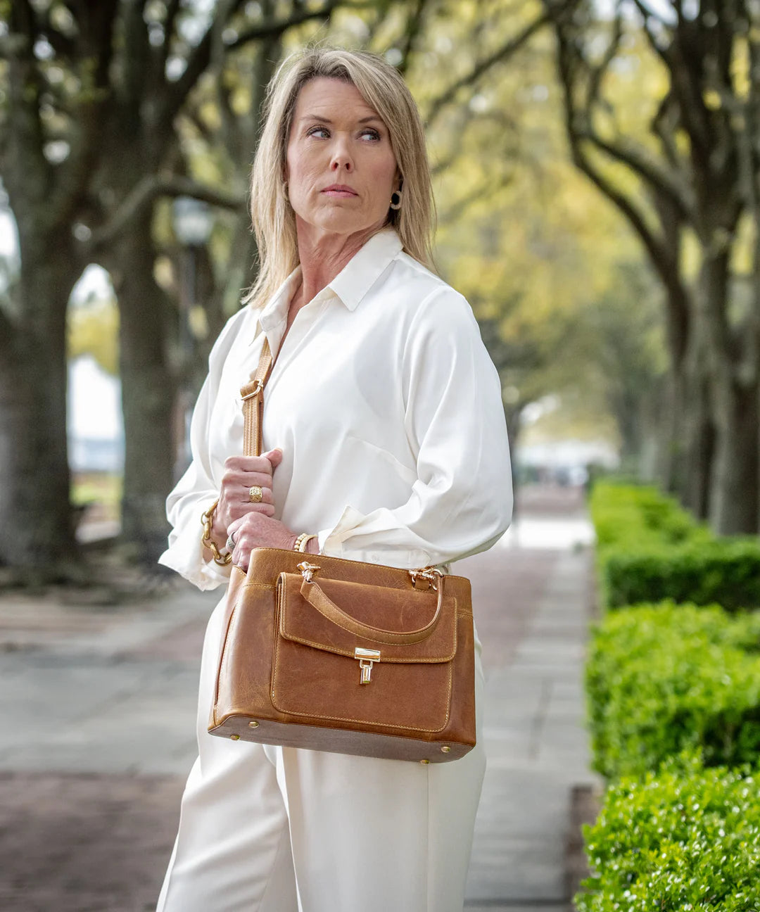 Avenue Large Concealed Carry Satchel by GTM