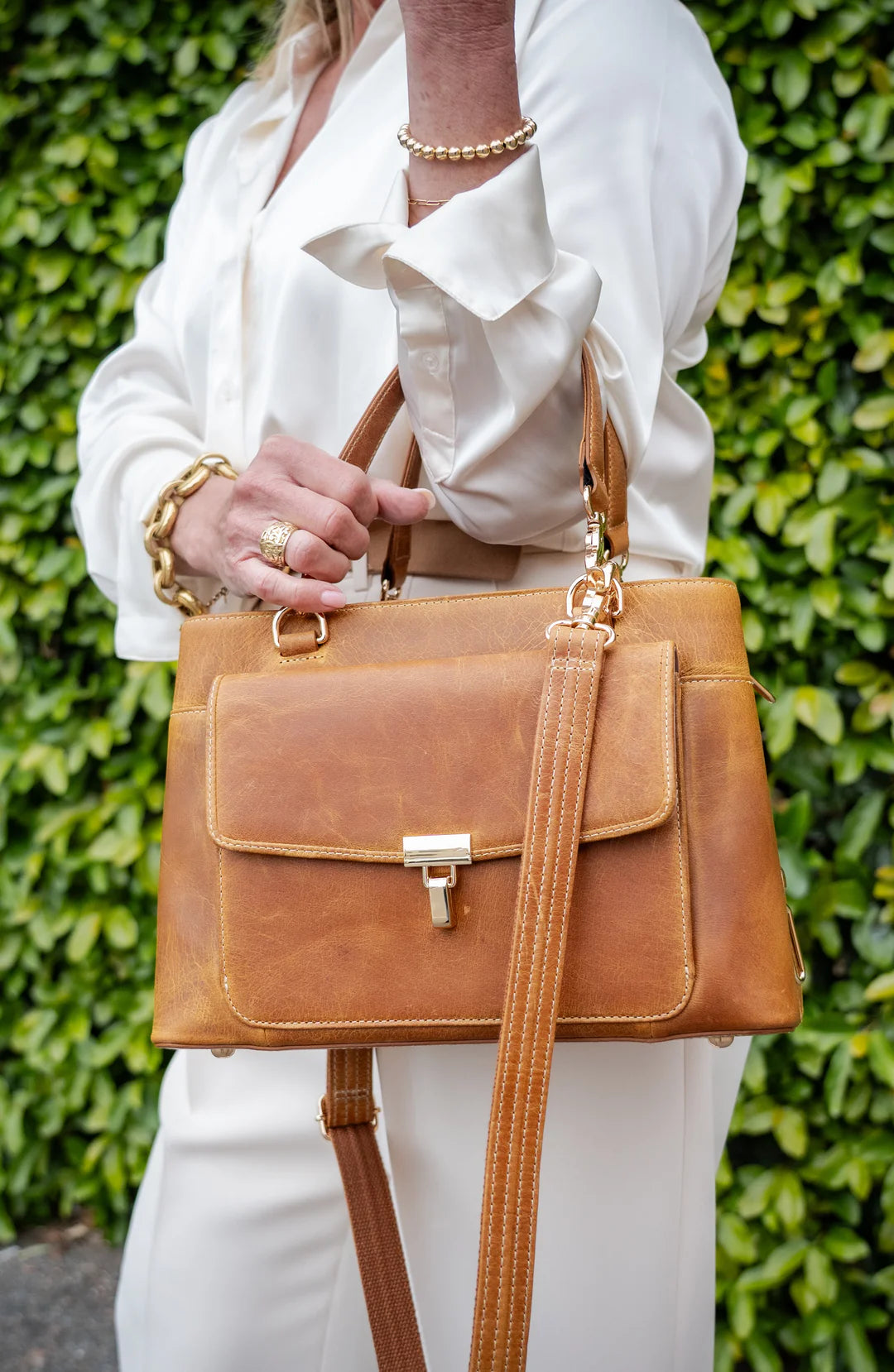 Avenue Large Concealed Carry Satchel by GTM