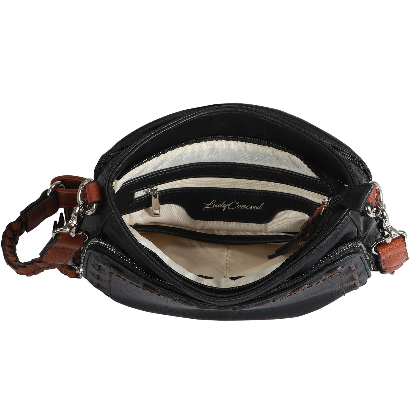 Skylar Compact Crossbody Organizer - Hiding Hilda, LLC