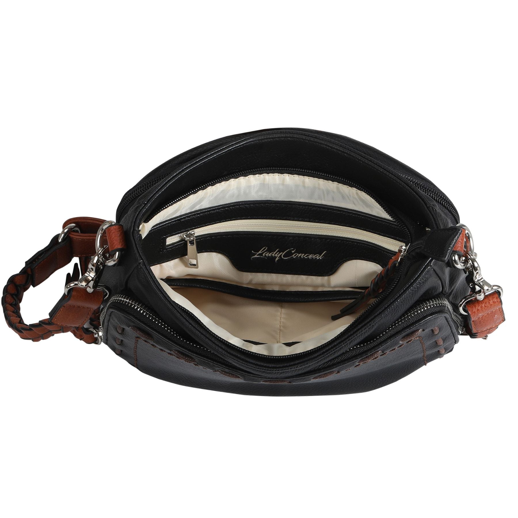 Skylar Compact Crossbody Organizer - Hiding Hilda, LLC