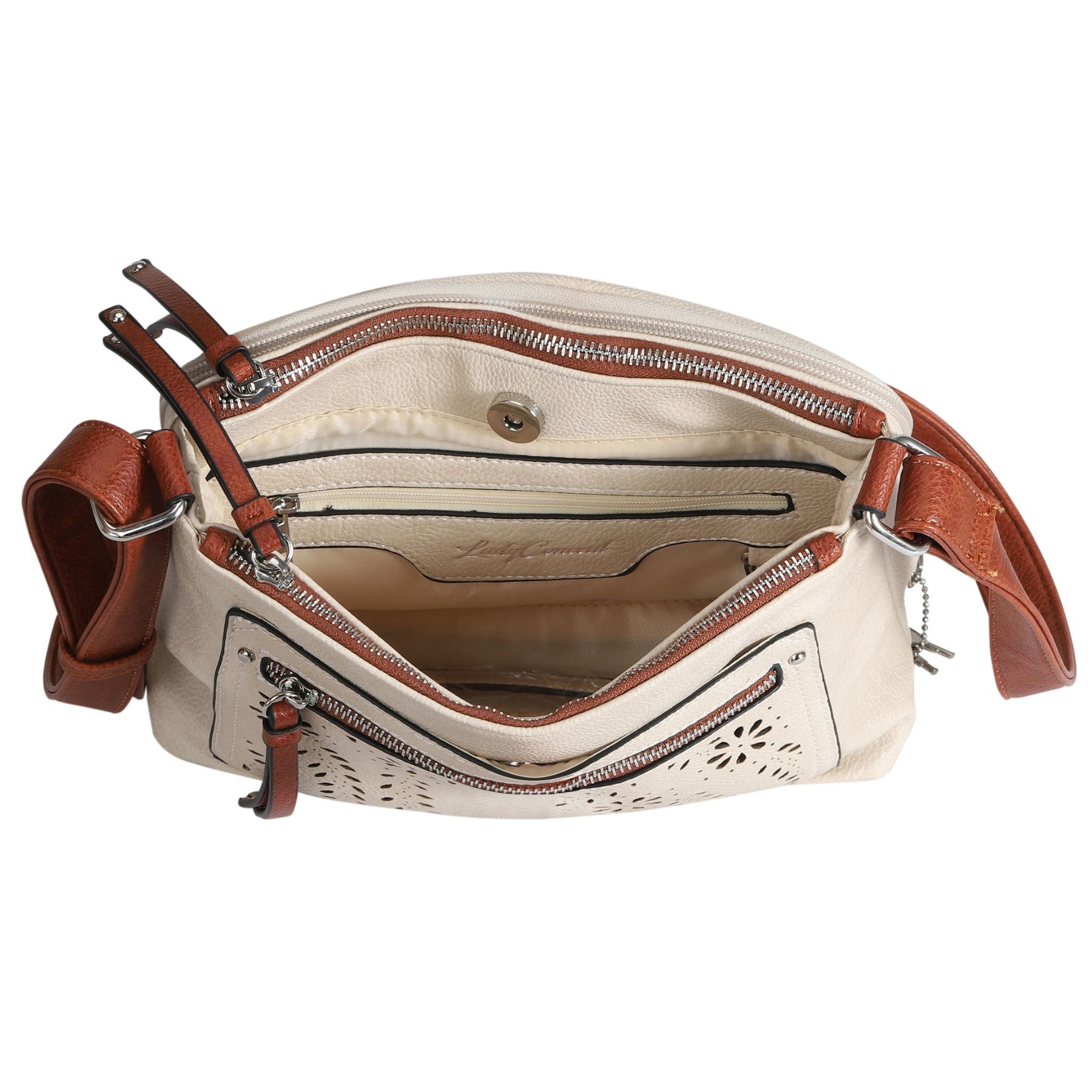 Hailey Compact Crossbody Purse - Hiding Hilda, LLC