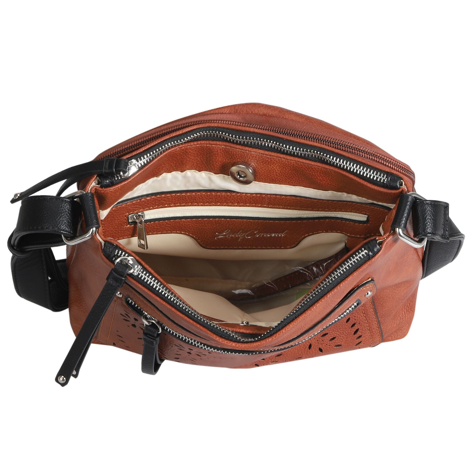 Hailey Compact Crossbody Purse - Hiding Hilda, LLC