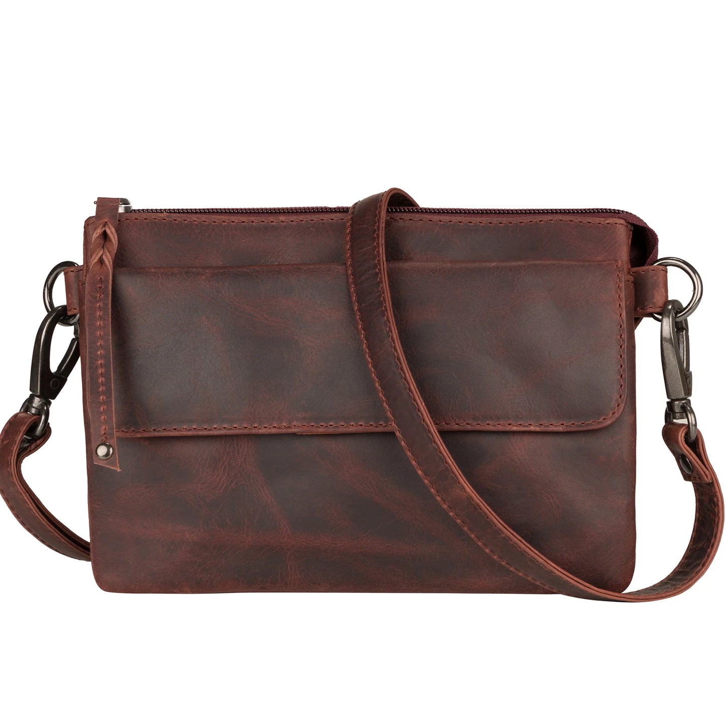 Natasha Compact Concealed Carry Clutch or Crosbody Handbag - Hiding Hilda, LLC
