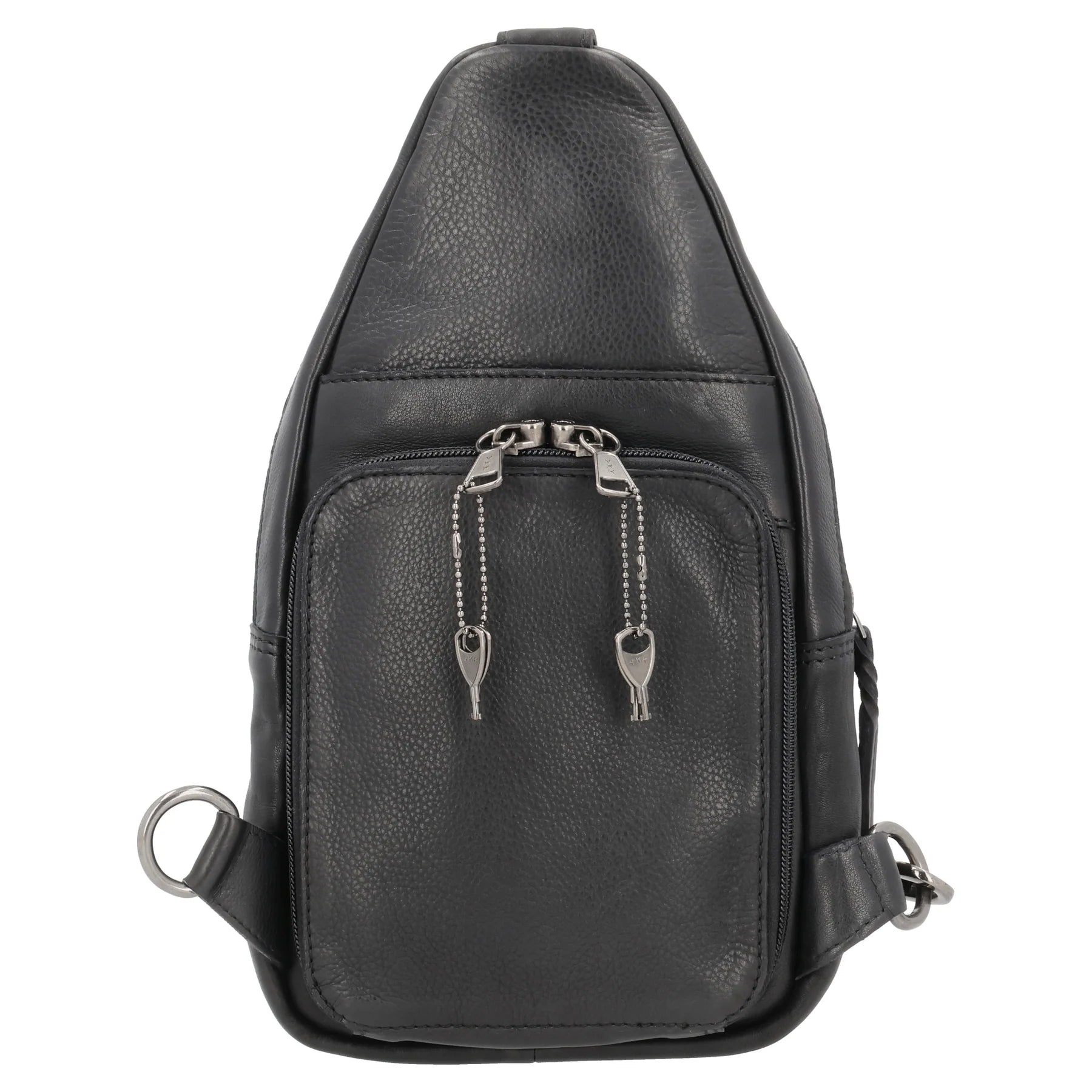 co lab black leather backpack Cuyana 13" Laptop recycled textured vegan leather Compartments Essential Backpack - Black |