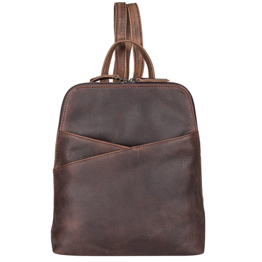 Concealed Carry Jayden Leather Backpack