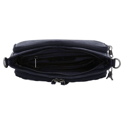 Zoe Buffalo Leather Crossbody Purse