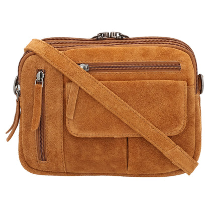 Hadley Suede Concealed Carry Crossbody Purse