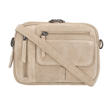 Hadley Suede Concealed Carry Crossbody Purse