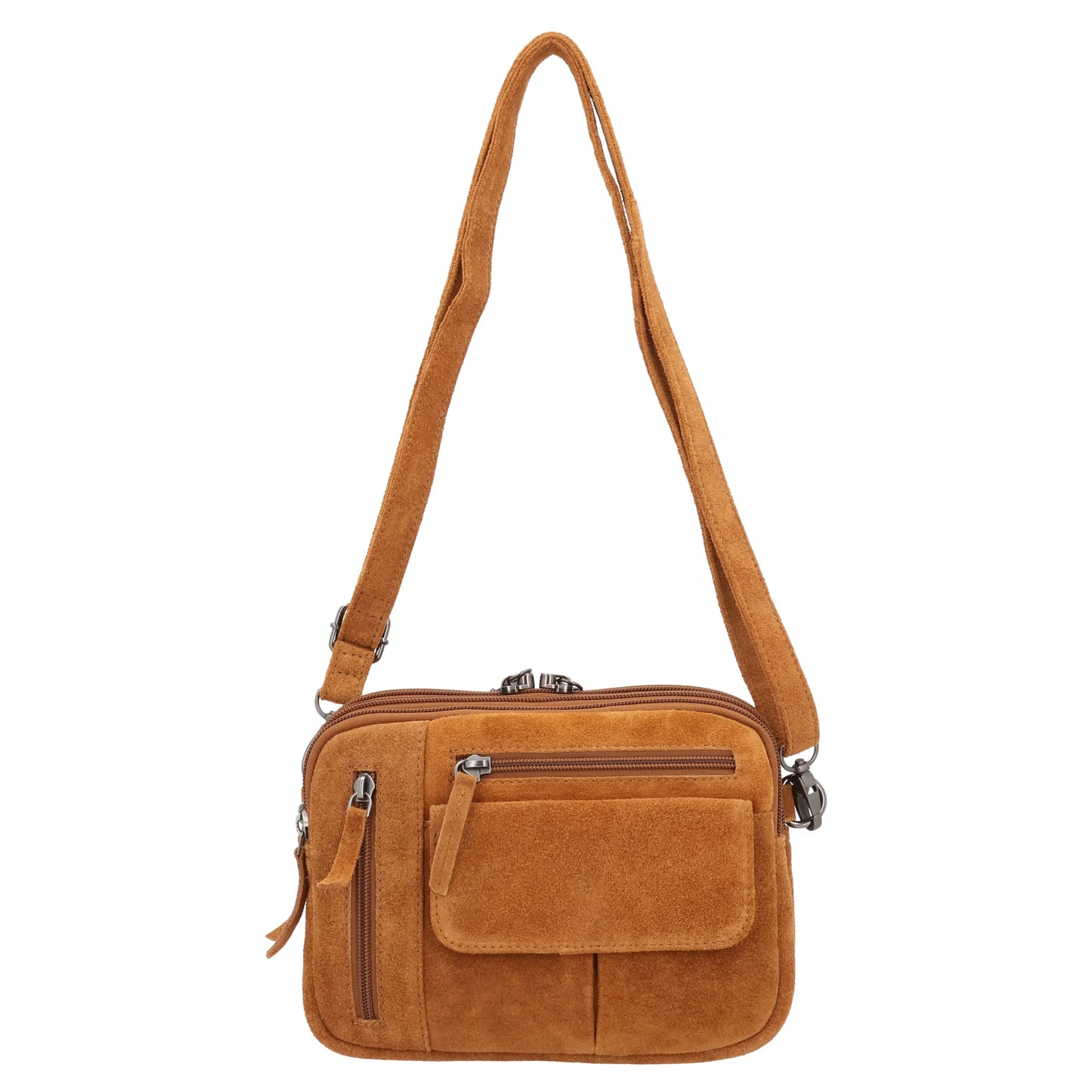 Hadley Suede Concealed Carry Crossbody Purse