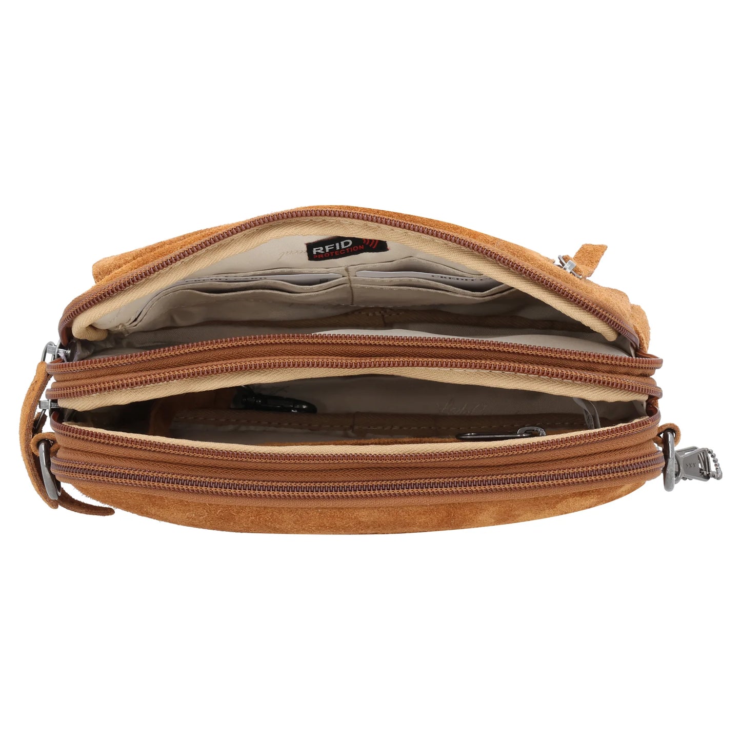 Hadley Suede Concealed Carry Crossbody Purse