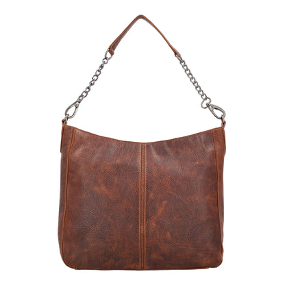 AVA Leather Concealed Carry Hobo Purse