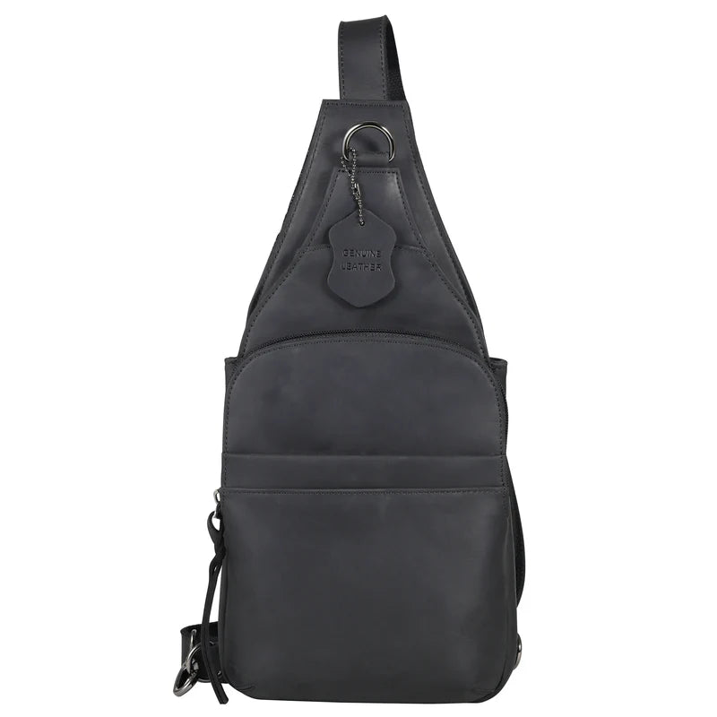Dakota Leather Concealed Carry Sling Bag - Hiding Hilda, LLC