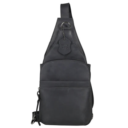 Dakota Leather Concealed Carry Sling Bag - Hiding Hilda, LLC