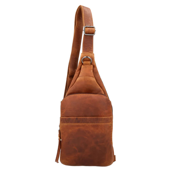 Dakota Leather Concealed Carry Sling Bag